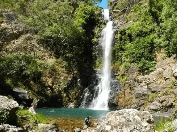 Nobres e a Cachoeira Serra Azul no Mato Grosso